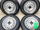 ブリヂストン K370 145/80R12 80/78LT / 4.0J+ 100-4穴 4本