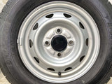 ダンロップ エナセーブ VAN01 145R12 6PR / キャロウィン 3.5J+ 100-4穴 4本