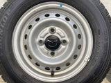 ダンロップ エナセーブ VAN01 145/80R12 80/78LT /マツダ純正 4.0J+ 100-4穴 4本
