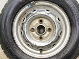 ダンロップ エナセーブ VAN01 145/80R12 80/78LT / TOPY E3 4.0J+ 100-4穴 4本