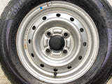 ブリヂストン K370 145/80R12 80/78LT /スズキ純正 4.0J+ 100-4穴 4本