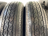 ブリヂストン K370 145/80R12 80/78LT /ホンダ純正 4.0J+ 100-4穴 4本