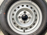 ブリヂストン エコピア R710A 145/80R12 80/78LT /ダイハツ純正 4.0J+ 100-4穴 4本