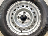ブリヂストン エコピア R710A 145/80R12 80/78LT /ダイハツ純正 4.0J+ 100-4穴 4本