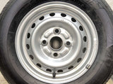 ブリヂストン K370 145/80R12 80/78LT /ダイハツ純正 4.0J+ 100-4穴 4本