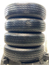 ブリヂストン K370 145/80R12 80/78LT /スズキ純正 4.0J+ 100-4穴 4本