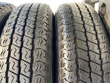 ヨコハマ スーパーバン 356 145/80R12 80/78LT /ダイハツ純正 4.0J+ 100-4穴 4本