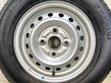 ヨコハマ スーパーバン 356 145/80R12 80/78LT / TOPY A100 4.0J+ 100-4穴 4本