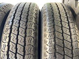 ヨコハマ スーパーバン 356 145/80R12 80/78LT / TOPY A100 4.0J+ 100-4穴 4本