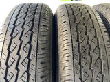 ブリヂストン K370 145/80R12 80/78LT /ダイハツ純正 4.0J+ 100-4穴 4本