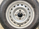 ヨコハマ ブルーアースVAN RY55 145/80R12 80/78LT /ダイハツ純正 4.0J+ 100-4穴 4本