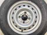 ヨコハマ ブルーアースVAN RY55 145/80R12 80/78LT /ダイハツ純正 4.0J+ 100-4穴 4本