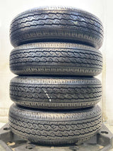 ブリヂストン K370 145/80R12 80/78LT /ダイハツ純正 4.0J+ 100-4穴 4本