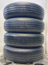 ブリヂストン K370 145/80R12 80/78LT / TOPY A10D 4.0J+ 100-4穴 4本