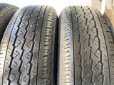 ブリヂストン K370 145/80R12 80/78LT / TOPY A10D 4.0J+ 100-4穴 4本