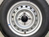ヨコハマ スーパーバン 356 145/80R12 80/78N LT /スズキ純正 4.0J+ 100-4穴 4本