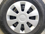 ヨコハマ ブルーアースVAN RY55 145/80R12 80/78LT /日産純正 4.0J+ 100-4穴 4本