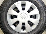 ヨコハマ ブルーアースVAN RY55 145/80R12 80/78LT /日産純正 4.0J+ 100-4穴 4本