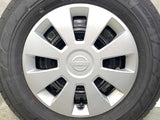 ヨコハマ ブルーアースVAN RY55 145/80R12 80/78LT /日産純正 4.0J+ 100-4穴 4本