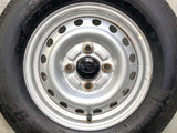 ブリヂストン K370 145/80R12 80/78N LT /スバル純正 4.0J+ 100-4穴 4本