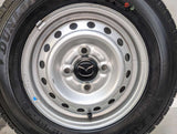 ダンロップ エナセーブ VAN01 145/80R12 80/78N LT /マツダ純正 4.0J+ 100-4穴 4本