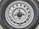 ヨコハマ スーパーバン 355 145/80R12 80/78N LT /ダイハツ純正 4.0J+ 100-4穴 4本