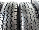 ヨコハマ スーパーバン 355 145/80R12 80/78N LT /ダイハツ純正 4.0J+ 100-4穴 4本