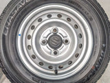 ダンロップ エナセーブ VAN01 145/80R12 80/78N LT /スズキ純正 TOPY A10D 4.0J+ 100-4穴 4本