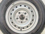 ブリヂストン V600 165R13 8PR /ダイハツ純正 5.0J+ 114.3-5穴 4本