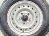 ヨコハマ ブルーアースバンRY55 165/80R13 90/88LT /トヨタ純正 5.0J+ 114.3-5穴 4本