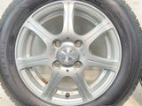 グッドイヤー エフィシェントECO ハイブリット EG01 155/65R13 / エクシーダ 4.0J+43 100-4穴 4本