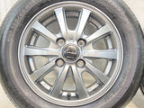 ブリヂストン ネクストリー 155/65R13 / MANARAYSPORT 4.0J+43 100-4穴 4本