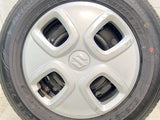 ダンロップ EC202 145/80R13 /スズキ純正 4.0J+ 100-4穴 4本
