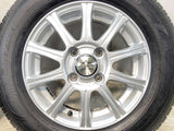 グッドイヤー エフィシェントハイブリット EG01 145/80R13 / ZELERNA 4.0J+43 100-4穴 4本