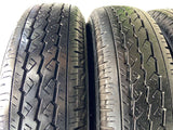 ブリヂストン V600 165R13 8PR /ダイハツ純正 5.0J+ 114.3-5穴 4本
