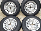 ブリヂストン RD-613 STEEL 165/80R13 90/88LT /日産純正 5.0J+ 100-4穴 4本