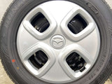 ダンロップ エナセーブ EC300 145/80R13 /マツダ純正 4.0J+ 100-4穴 4本