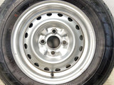 ヨコハマ ブルーアース-Van RY55 165/80R13 90/88LT /日産純正 5.0J+ 100-4穴 4本