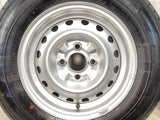 ヨコハマ ブルーアース-Van RY55 165/80R13 90/88LT /日産純正 5.0J+ 100-4穴 4本