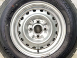 ダンロップ エナセーブ VAN01 165R13 6PR /日産純正 5.0J+ 100-4穴 4本