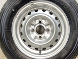 ブリヂストン V600 165R13 6PR /日産純正 5.0J+ 100-4穴 4本