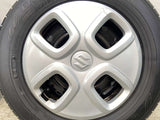 ダンロップ エナセーブ EC300 145/80R13 /スズキ純正 4.0J+ 100-4穴 4本
