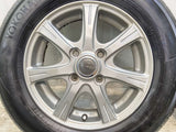 ヨコハマ ブルーアース-Es ES32 145/80R13 / MILLOUS 4.0J+42 100-4穴 4本