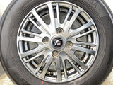 ヨコハマ ブルーアース-Es ES32 145/80R13 / FANG 4.0J+45 100-4穴 4本