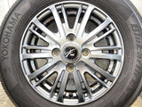ヨコハマ ブルーアース-Es ES32 145/80R13 / FANG 4.0J+45 100-4穴 4本