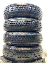 ブリヂストン V600 165R13 8PR /ダイハツ純正 5.0J+ 114.3-5穴 4本