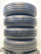 ブリヂストン V600 165R13 6PR /日産純正 5.0J+ 100-4穴 4本