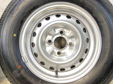 ブリヂストン RD-613STEEL 165/80R13 90/88LT /日産純正 5.0J+ 100-4穴 4本