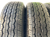 ブリヂストン RD-613STEEL 165/80R13 90/88LT /日産純正 5.0J+ 100-4穴 4本