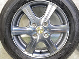 ダンロップ EC202 155/65R13 / BRAHMAN 4.5J+48 100-4穴 4本